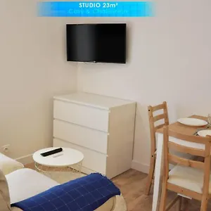 Freskenn 1, Studio 23m² Cosy&chaleureux , Brest France